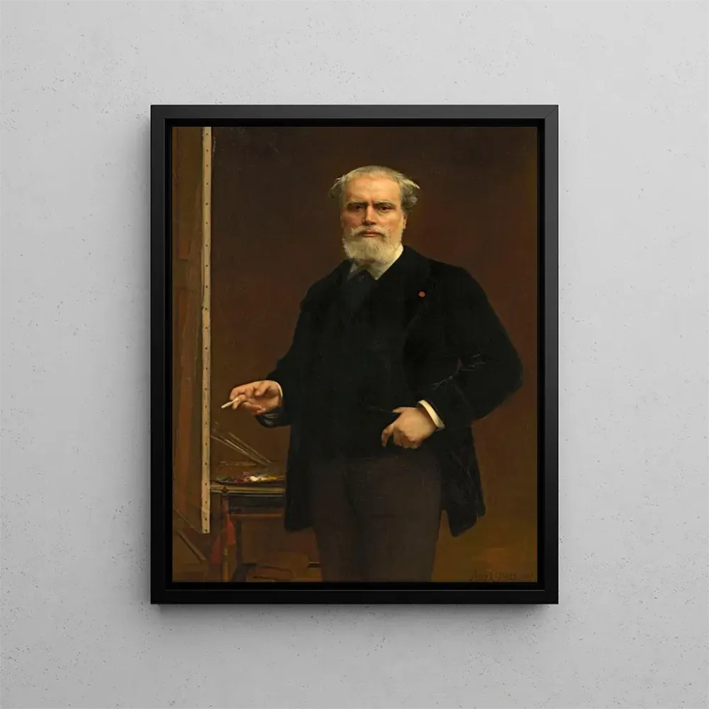 Maalaus Autoportrait - Alexandre Cabanel | Taidetuloste