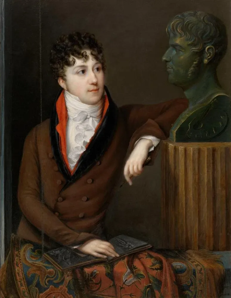 Maalaus Autoportrait - Alexandre Delatour | Taidetuloste