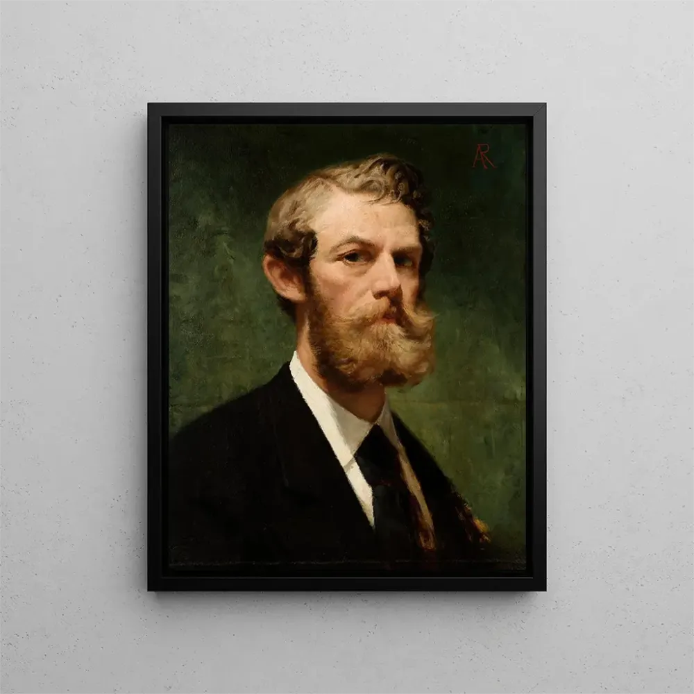 Maalaus Autoportrait - Alfred Izydor Romer | Taidetuloste