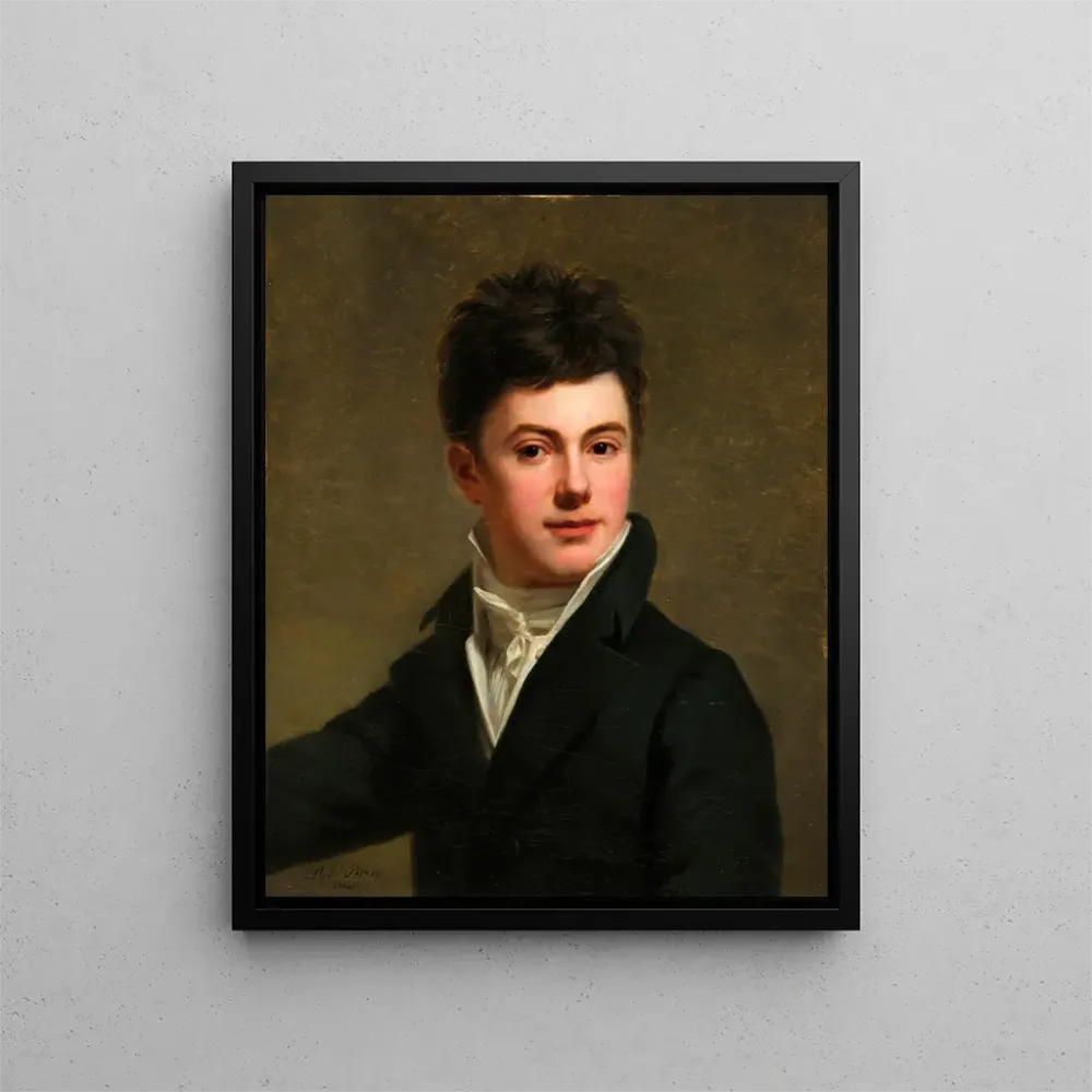 Maalaus Autoportrait - Alphonse-Henri Perin | Taidetuloste