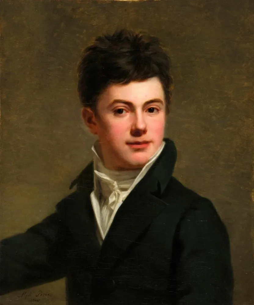 Maalaus Autoportrait - Alphonse-Henri Perin | Taidetuloste
