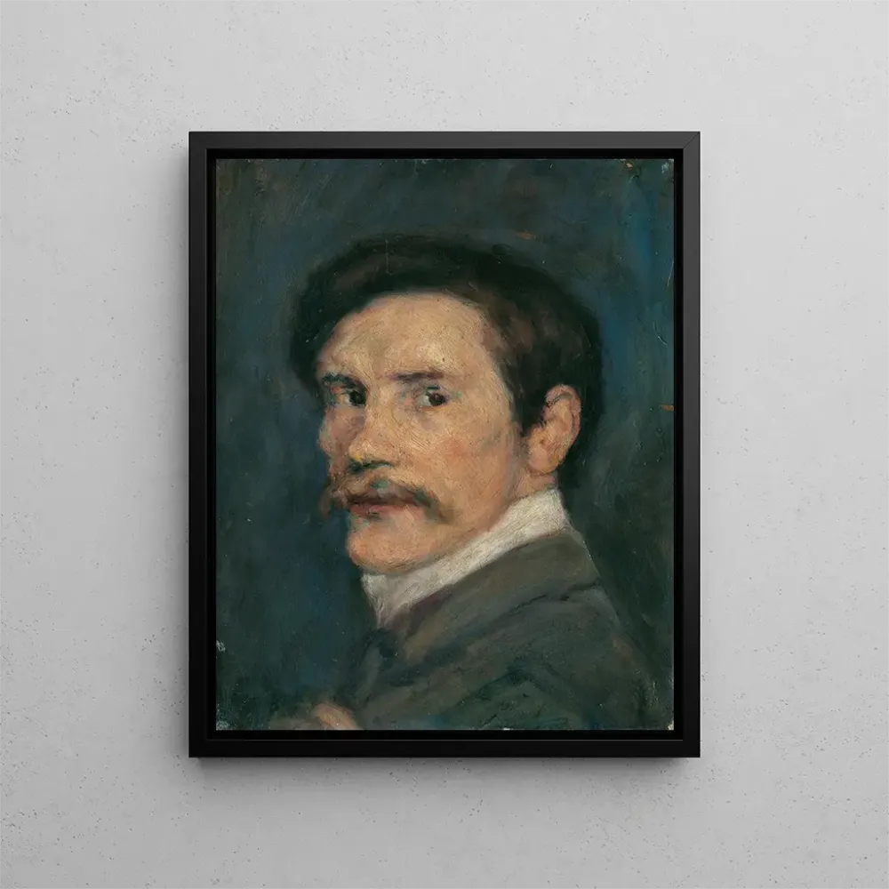 Maalaus Autoportrait - Anton Árpád Schuster | Taidetuloste
