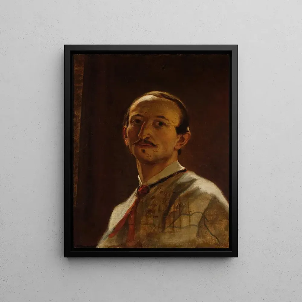 Maalaus Autoportrait - Artur Grottger | Taidetuloste