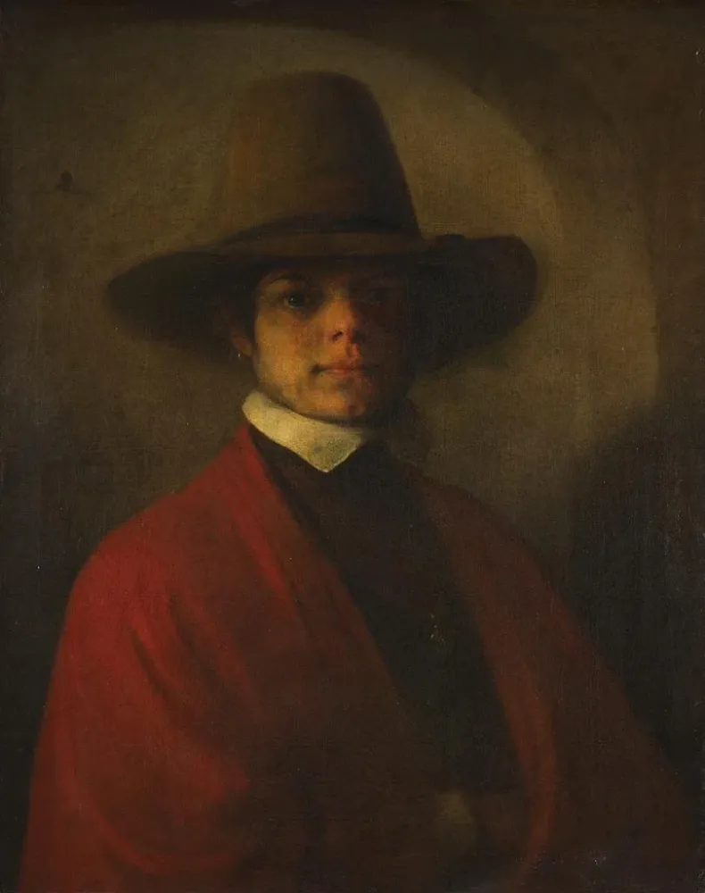 Maalaus Autoportrait - Barent Fabritius | Taidetuloste
