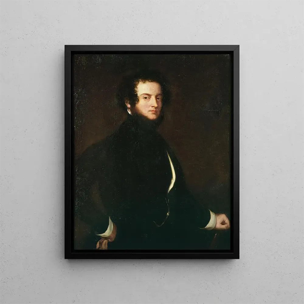 Maalaus Autoportrait du comte Alfred d'Orsay 1801 1852 - Alfred d'Orsay | Taidetuloste