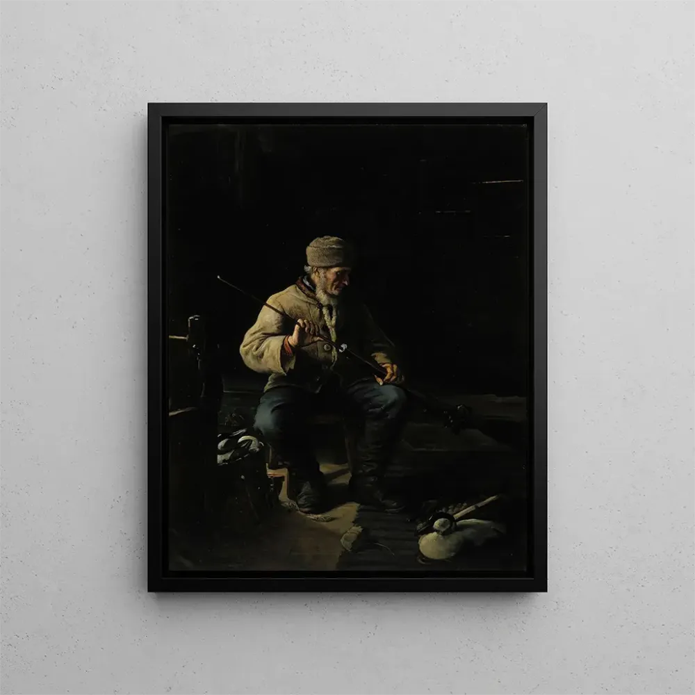 Maalaus Avant la chasse - Adolf von Becker | Taidetuloste