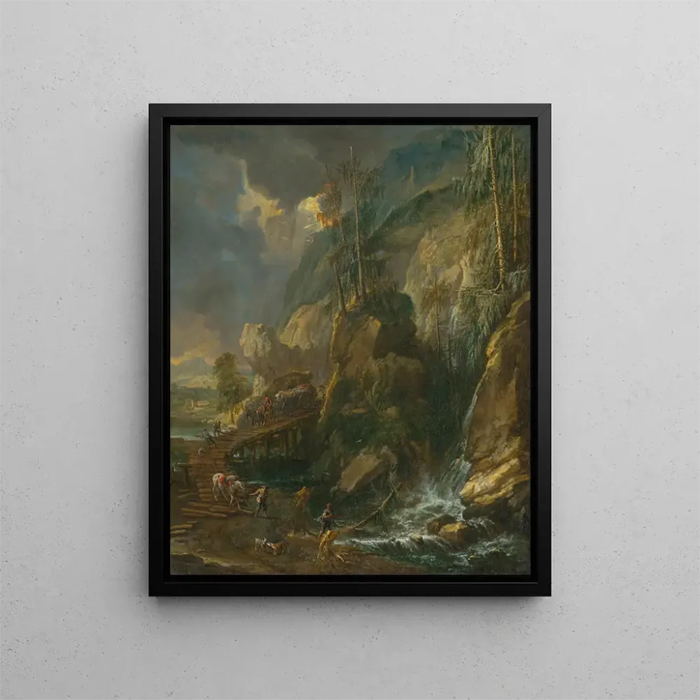 Maalaus Avant la tempête - Anton Faistenberger | Taidetuloste