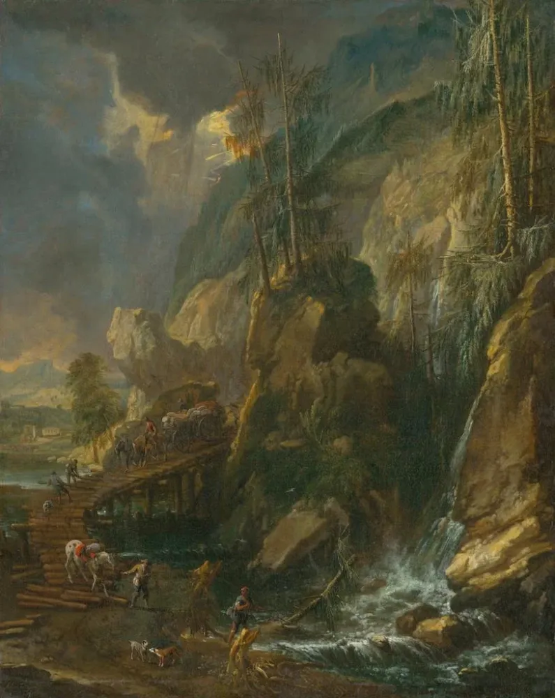 Maalaus Avant la tempête - Anton Faistenberger | Taidetuloste