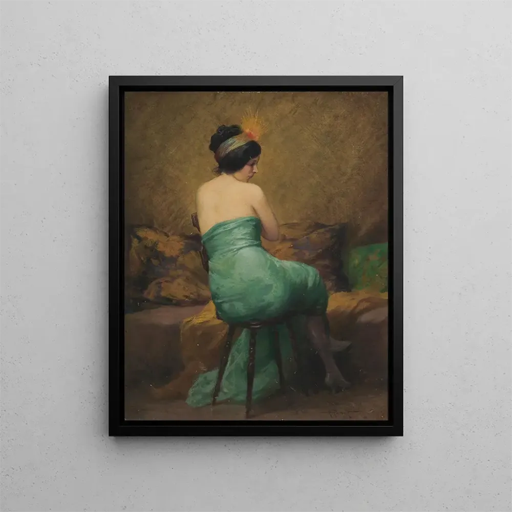 Maalaus Le Bandeau à plumes - Albert Joseph Pénot | Taidetuloste