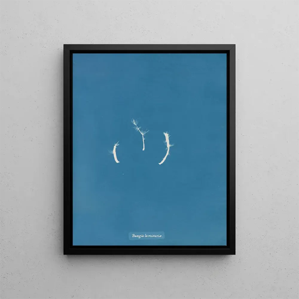 Maalaus Bangia laminariae - Anna Atkins | Taidetuloste