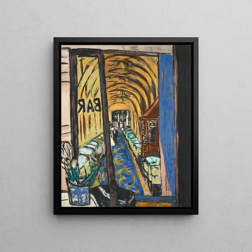 Maalaus Un bar à Paris - Max Beckmann | Taidetuloste