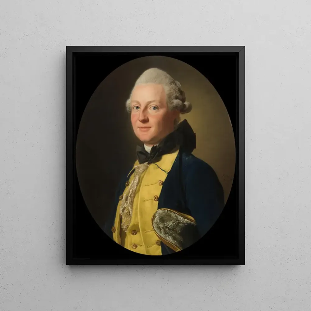 Maalaus Baron Carl Adam Wachtmeister - Alexander Roslin | Taidetuloste