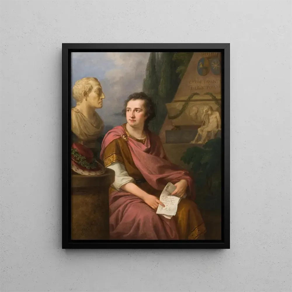 Maalaus Baron Gustave Adolf Reuterholm - Angelica Kauffman | Taidetuloste