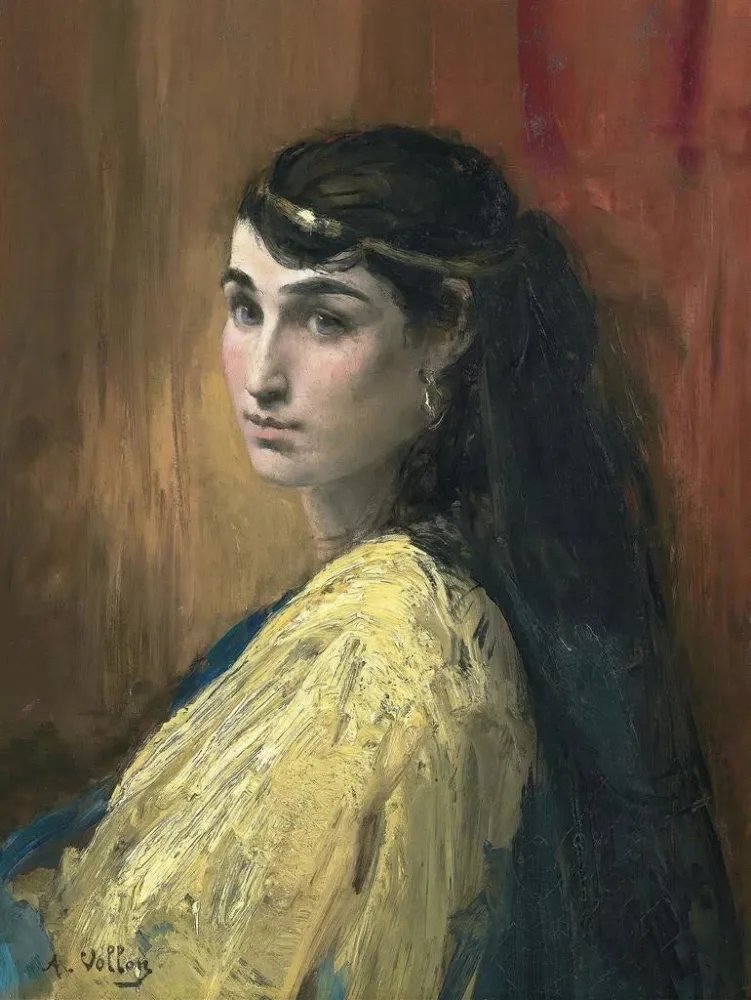 Maalaus La beauté orientale - Antoine Vollon | Taidetuloste