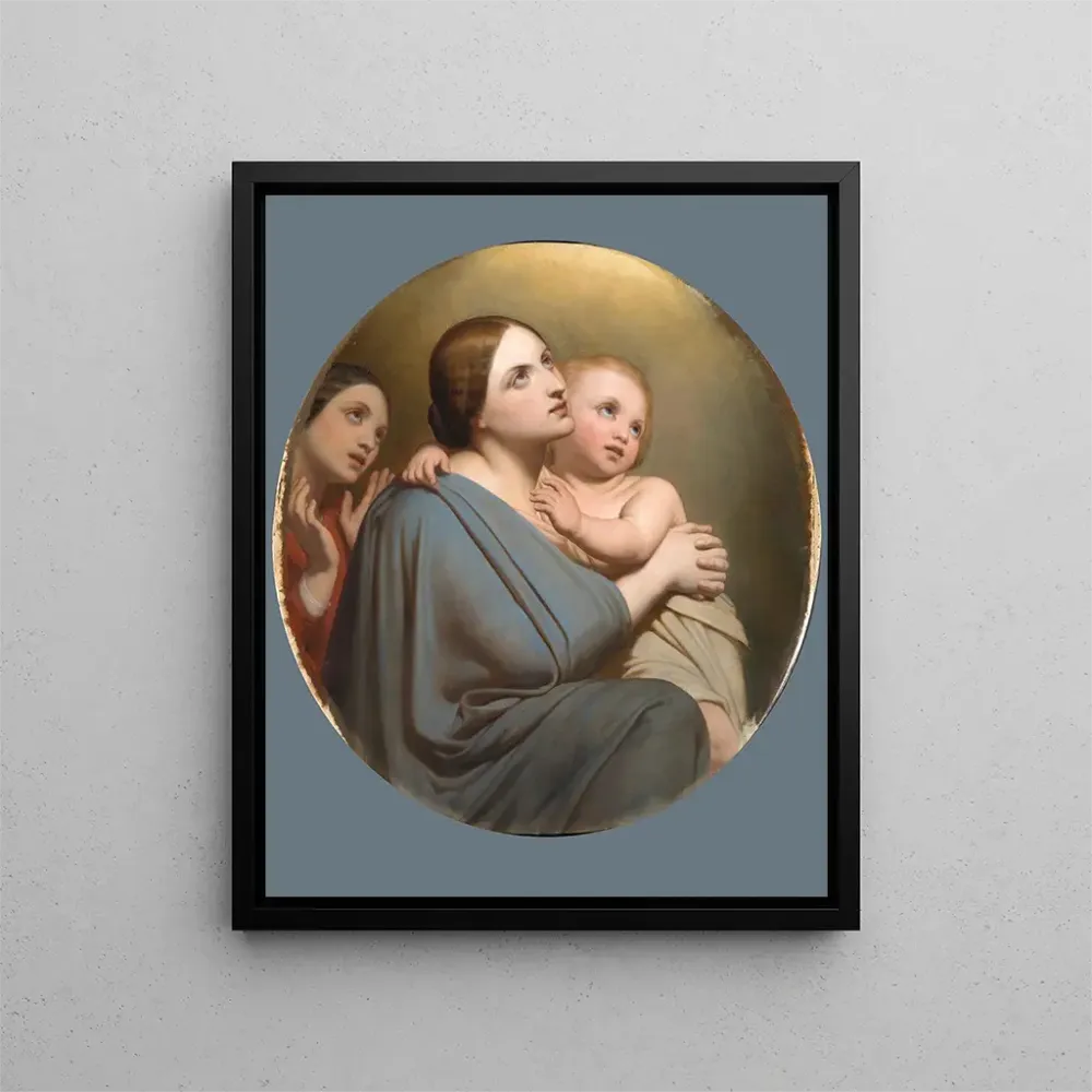 Maalaus Bienheureux les cœurs purs - Ary Scheffer | Taidetuloste
