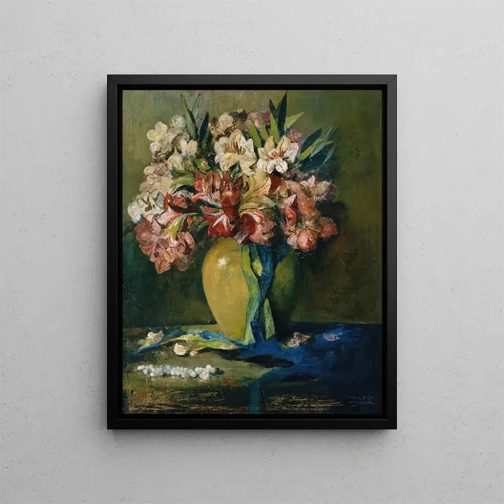 Maalaus Blumenstrauß - Anton Müller-Wischin | Taidetuloste