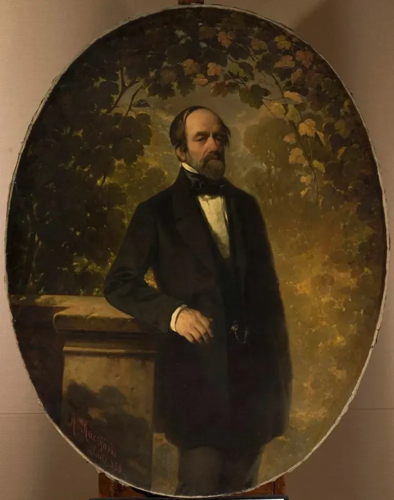 Maalaus Bohdan Zaleski - Aleksander Raczyński | Taidetuloste