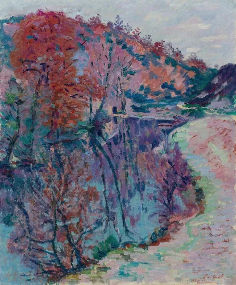 Maalaus Bords de la Sedelle Crozant - Armand Guillaumin | Taidetuloste