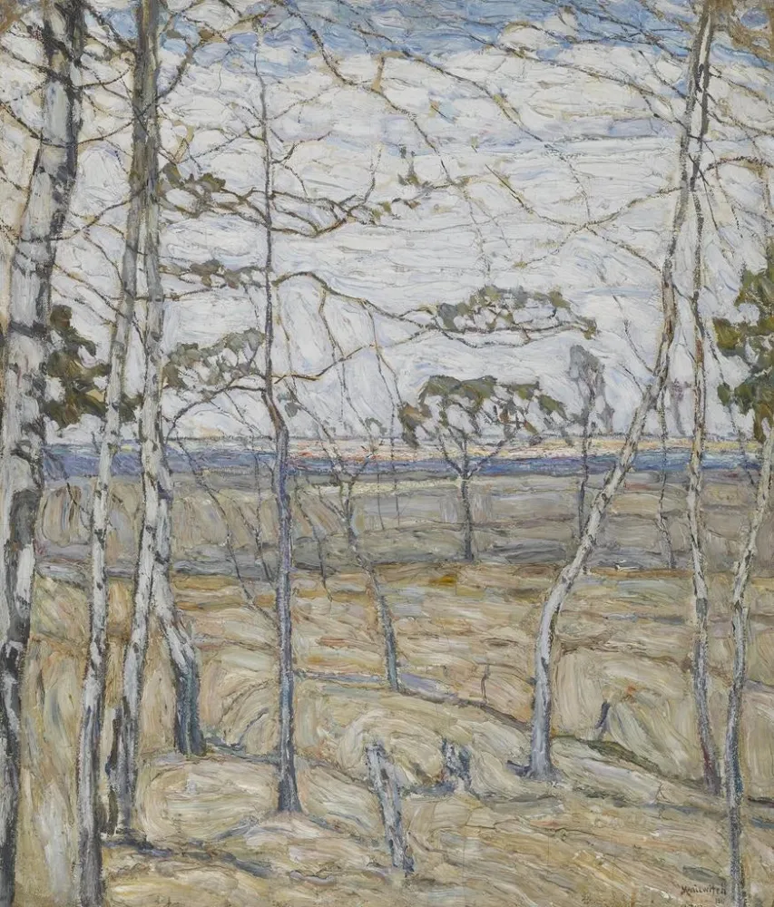 Maalaus Bouleaux - Abraham Manievich | Taidetuloste