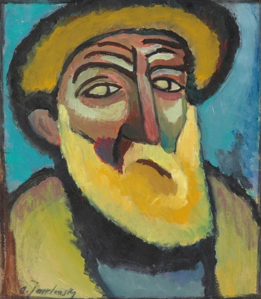 Maalaus Brütiger Autre - Alexej von Jawlensky | Taidetuloste