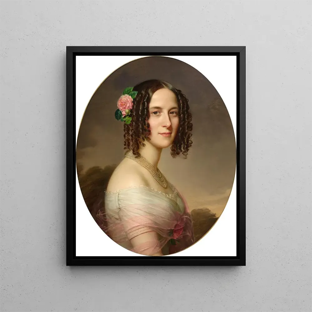 Maalaus Buste de femme - Anton Einsle | Taidetuloste