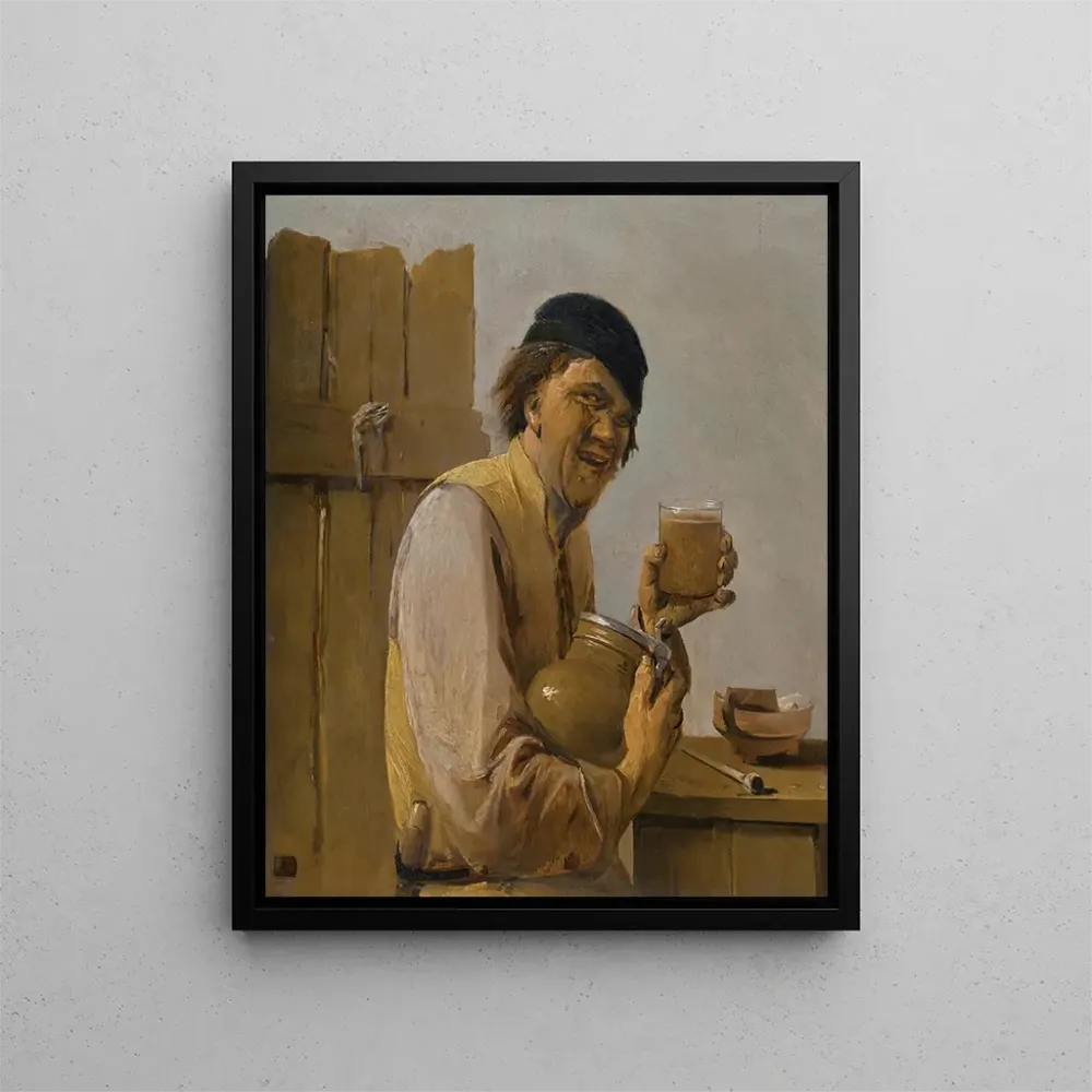 Maalaus Le buveur - Abraham Diepraam | Taidetuloste