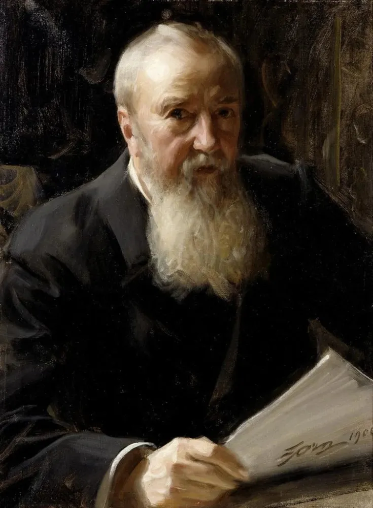 Maalaus Carl Fredrik Liljevalch - Anders Zorn | Taidetuloste