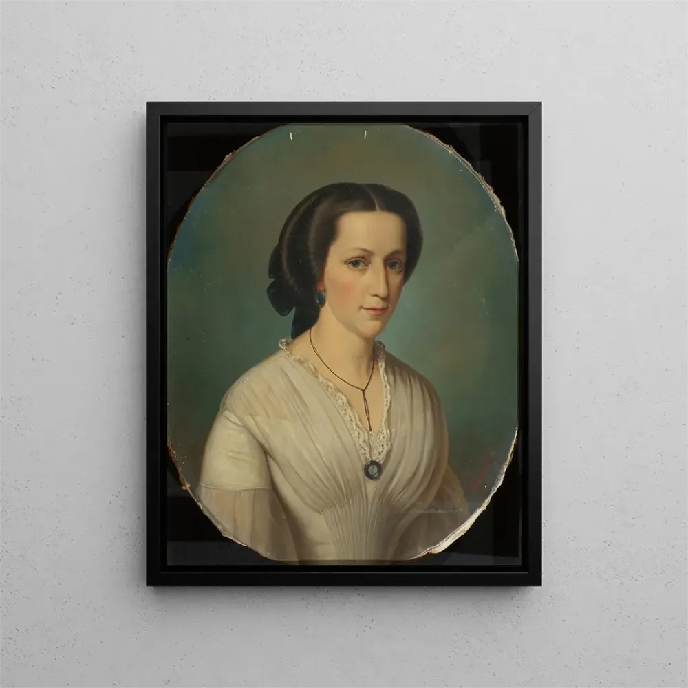 Maalaus Caroline von Stalitz née Petke - Augusto Tominz | Taidetuloste