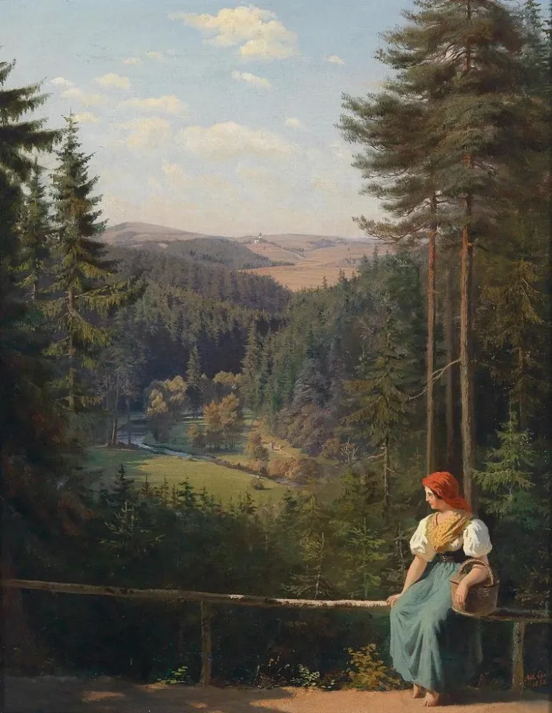 Maalaus Cas - Anton Ebert | Taidetuloste