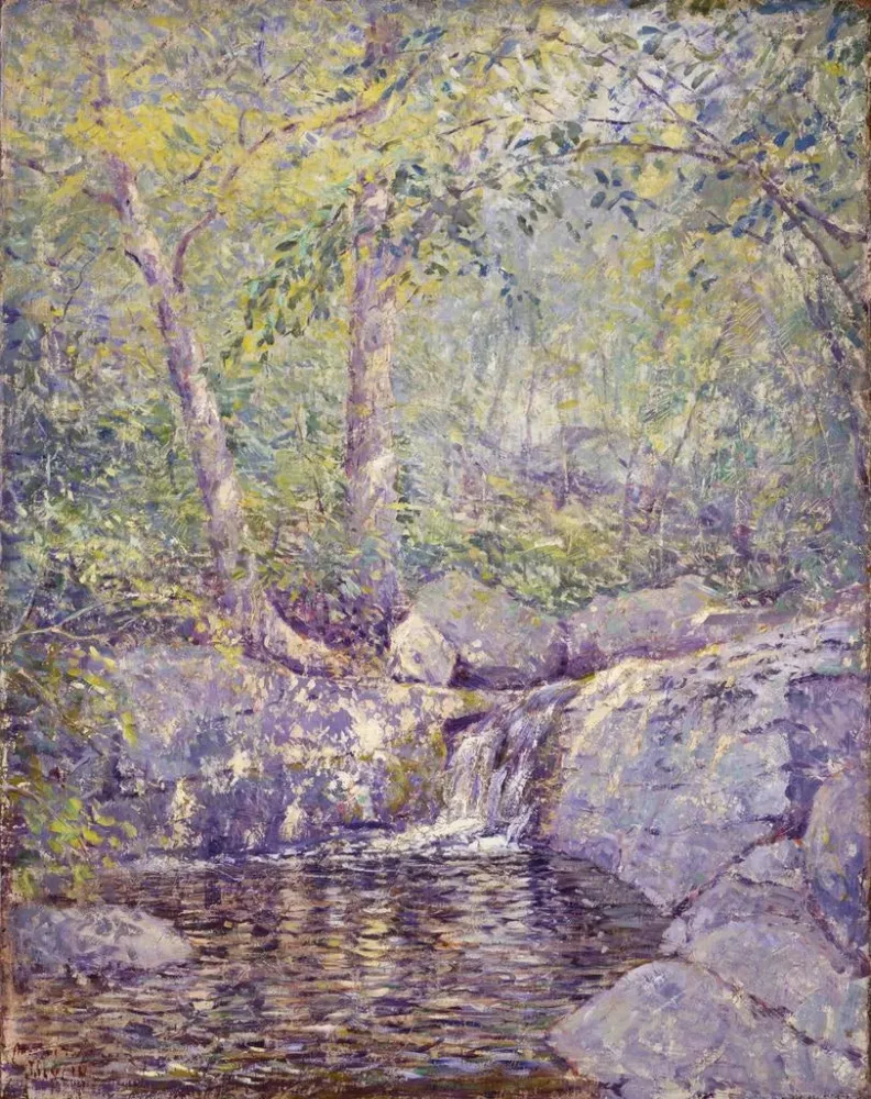 Maalaus La Cascade - Addison Thomas Millar | Taidetuloste
