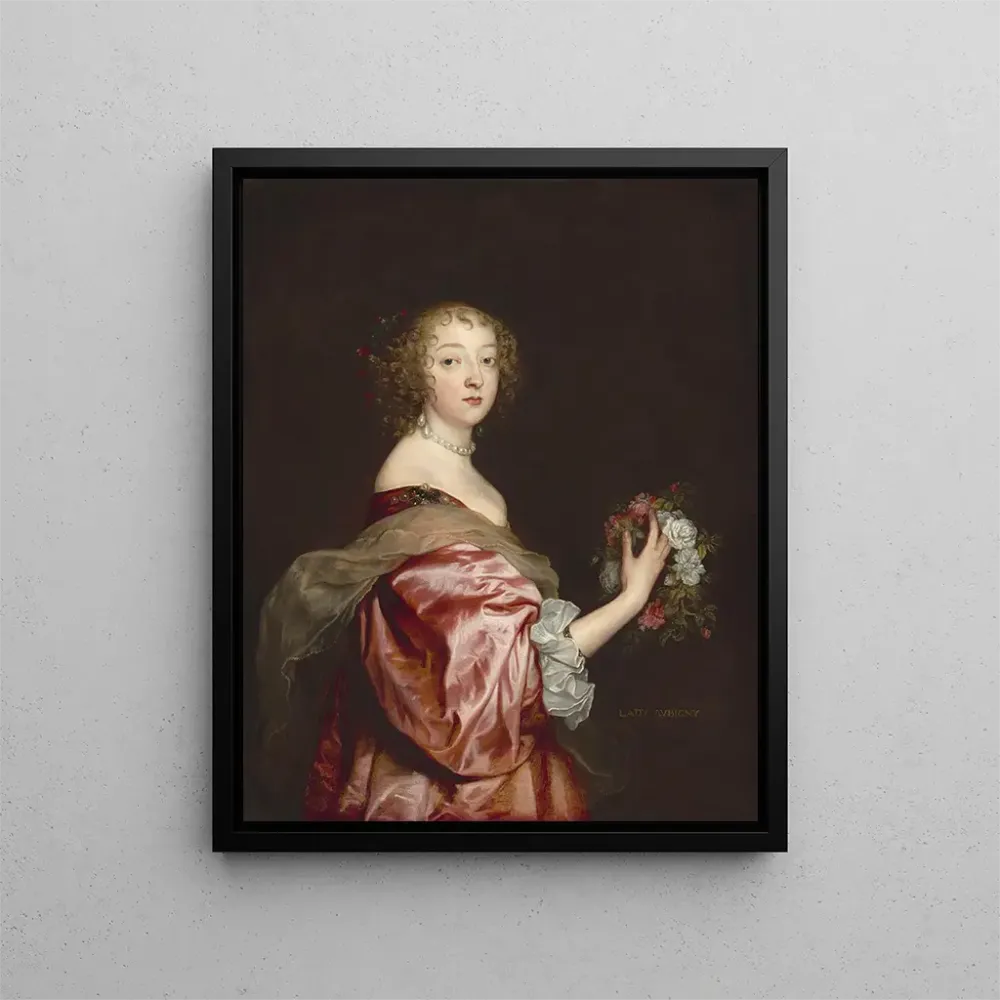 Maalaus Catherine Howard Lady d'Aubigny - Antoine van Dyck | Taidetuloste