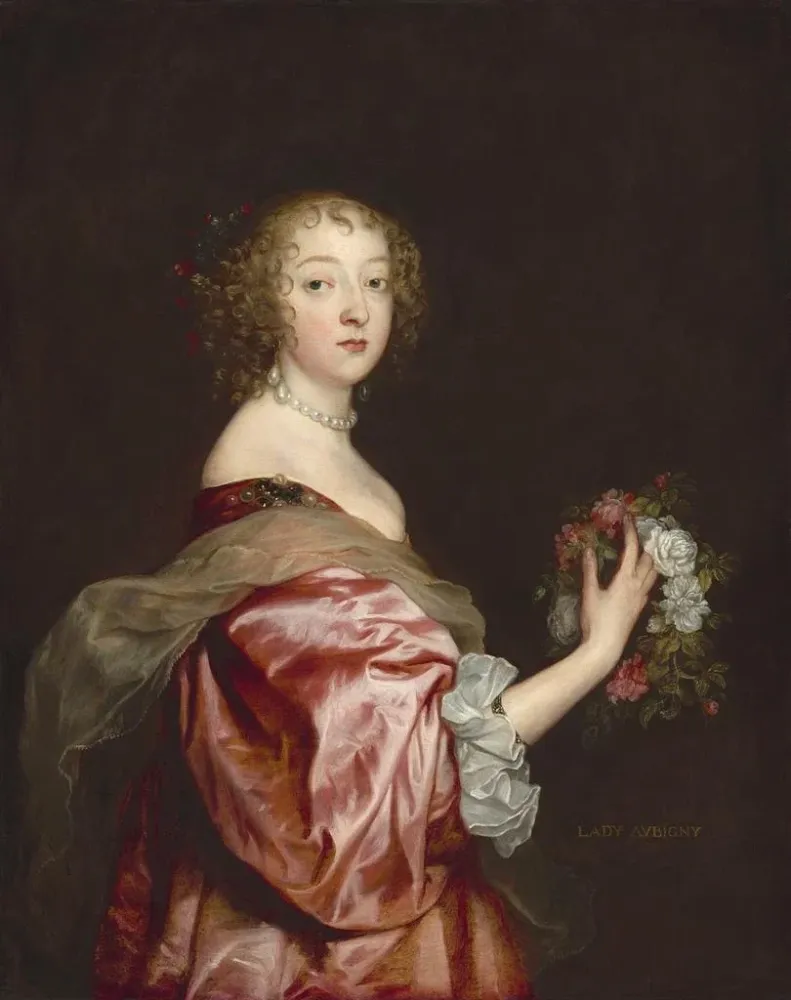 Maalaus Catherine Howard Lady d'Aubigny - Antoine van Dyck | Taidetuloste