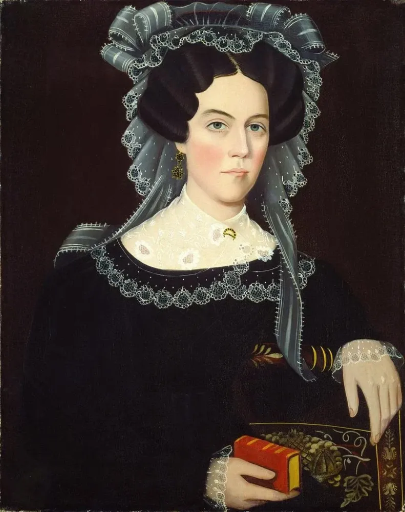 Maalaus Catherine . May - Ammi Phillips | Taidetuloste