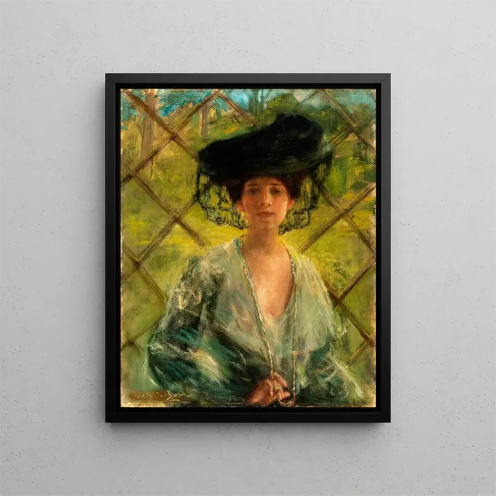 Maalaus Chatelaine - Alice Pike Barney | Taidetuloste