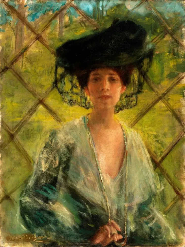 Maalaus Chatelaine - Alice Pike Barney | Taidetuloste
