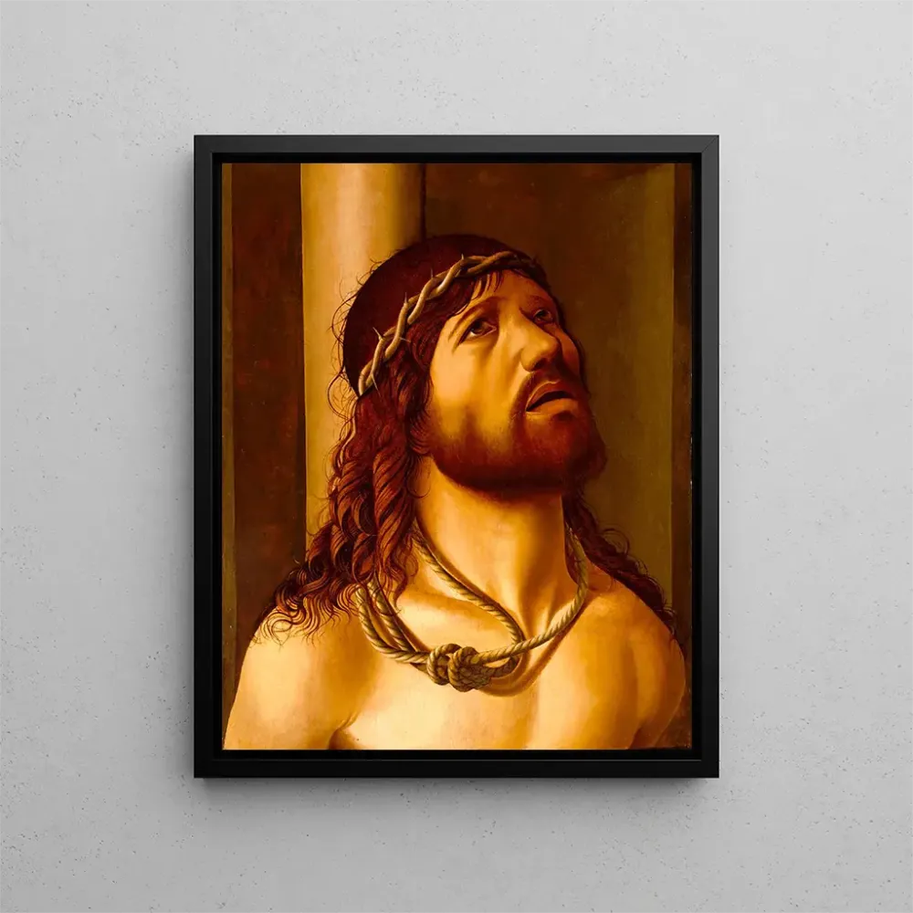 Maalaus Le Christ à la colonne - Antonio de Saliba | Taidetuloste