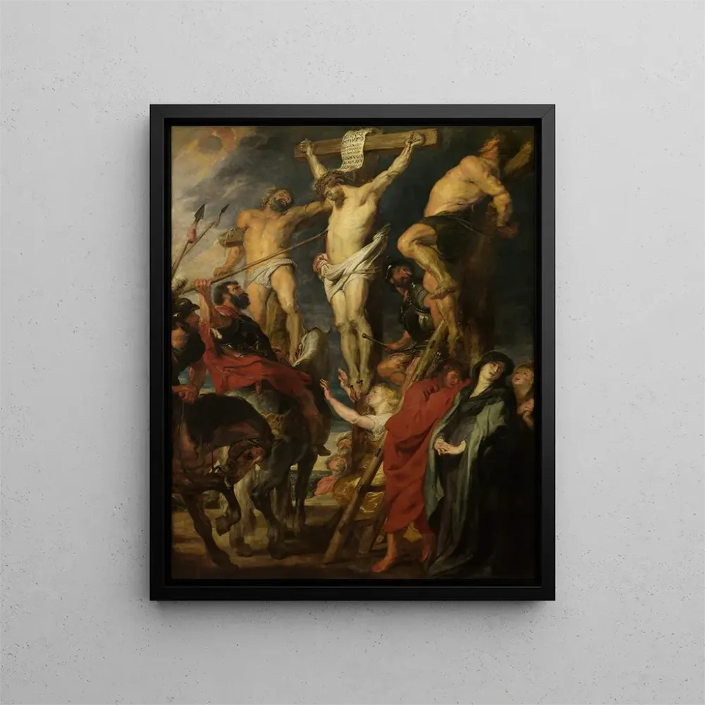 Maalaus Christ on Cross Le coup de lance - Antoine van Dyck | Taidetuloste
