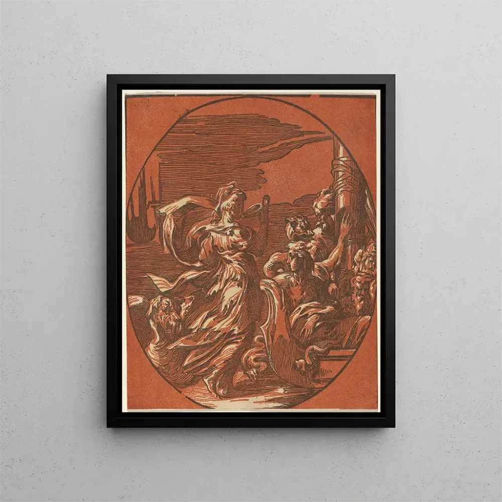 Maalaus Circé - Après Parmigianino | Taidetuloste