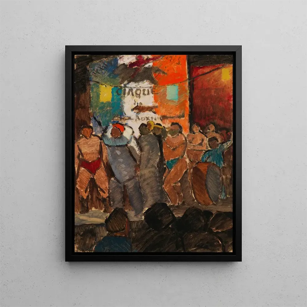 Maalaus Cirque à Paris - Alvar Cawén | Taidetuloste