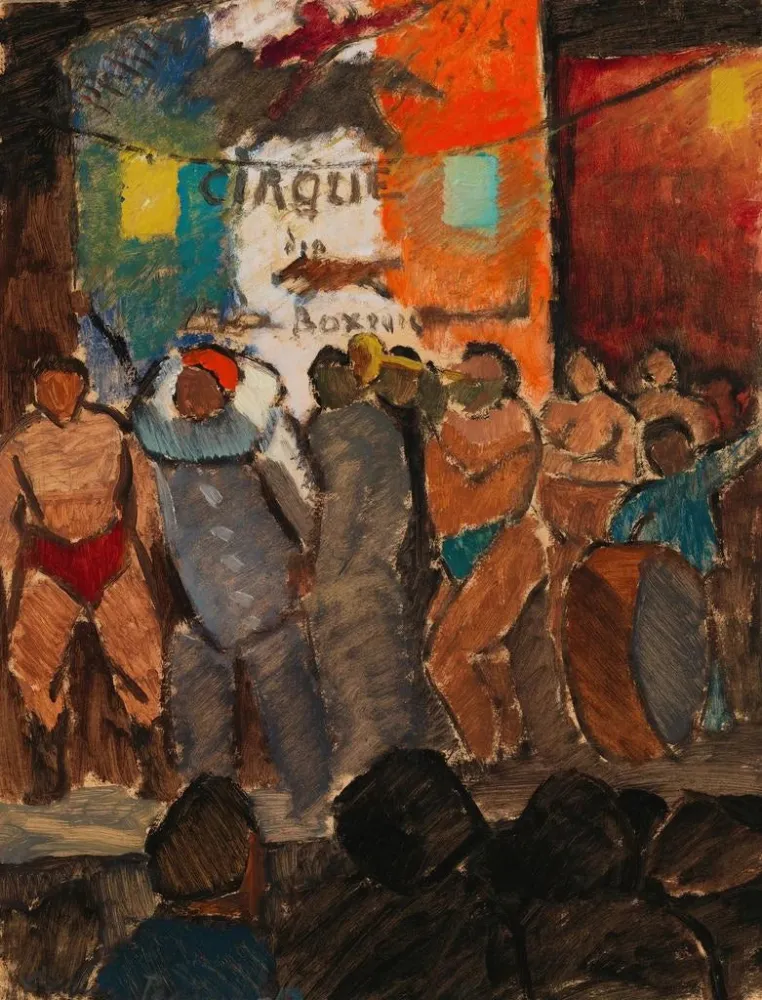 Maalaus Cirque à Paris - Alvar Cawén | Taidetuloste