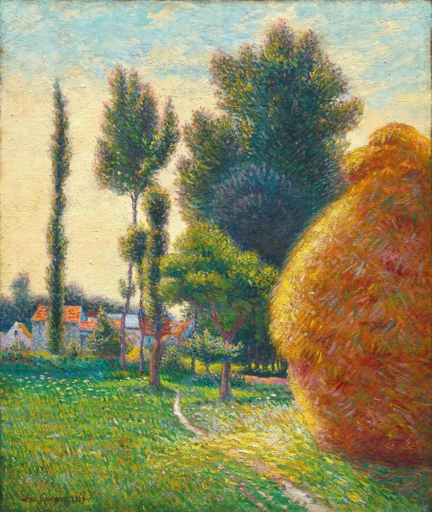 Maalaus Le Clos Gouvernes - Lo Gausson | Taidetuloste