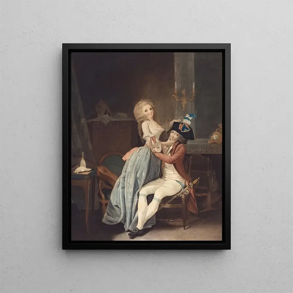Maalaus Le Cocarde nationale - Auguste Claude Simon Legrand jälkeen Louis Léopold Boilly | Taidetuloste