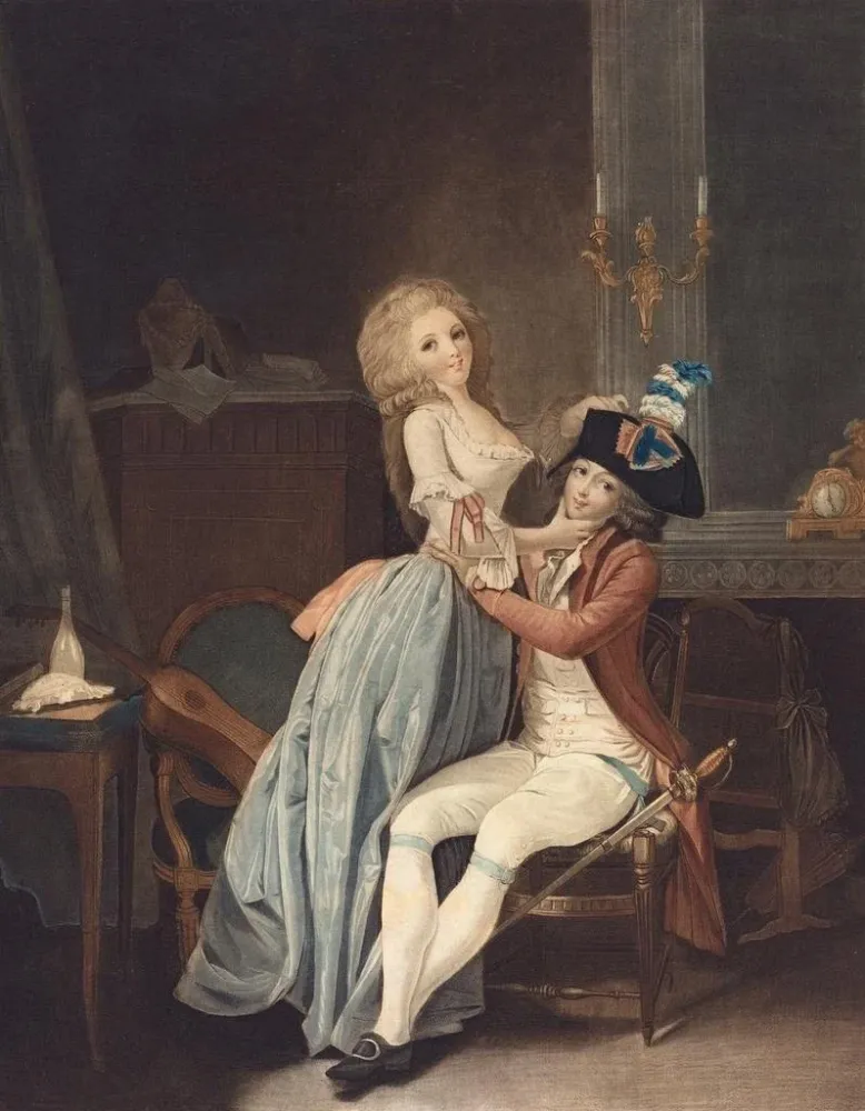 Maalaus Le Cocarde nationale - Auguste Claude Simon Legrand jälkeen Louis Léopold Boilly | Taidetuloste