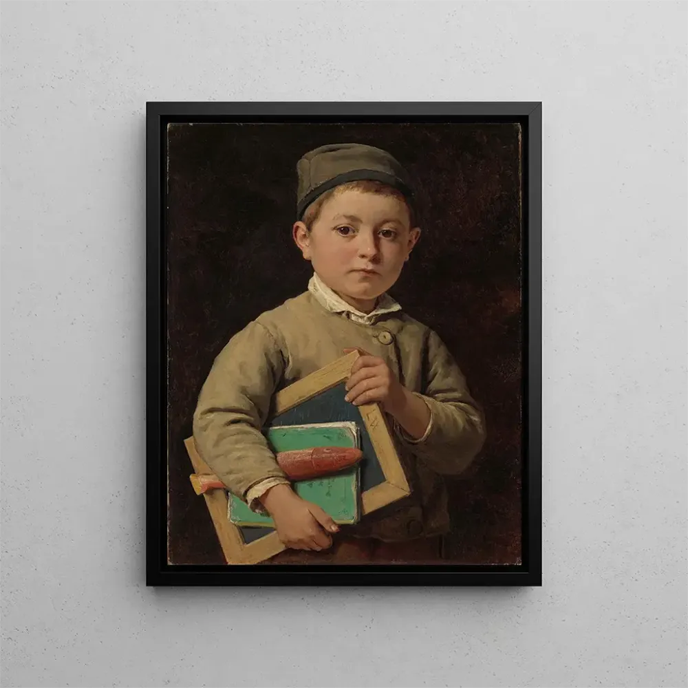 Maalaus Écolier - Albert Anker | Taidetuloste