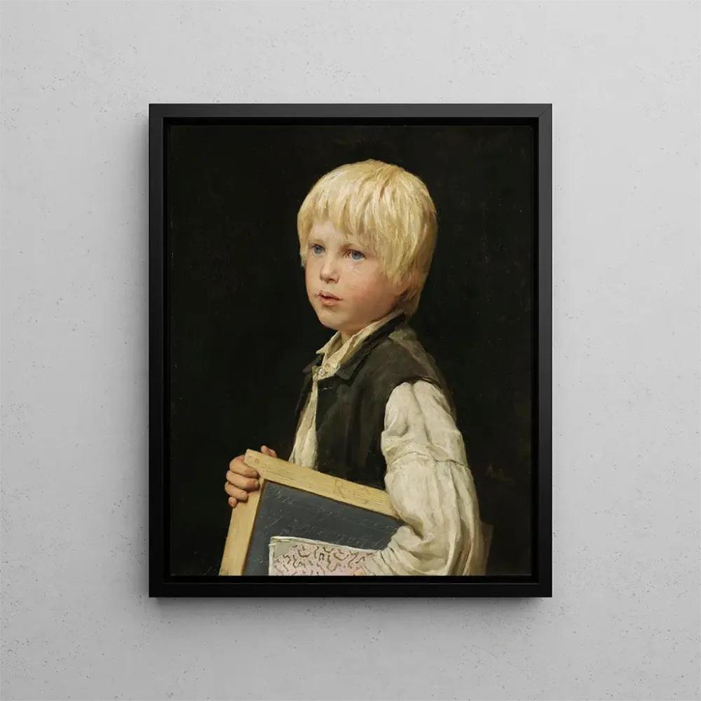 Maalaus Écolier - Albert Anker | Taidetuloste