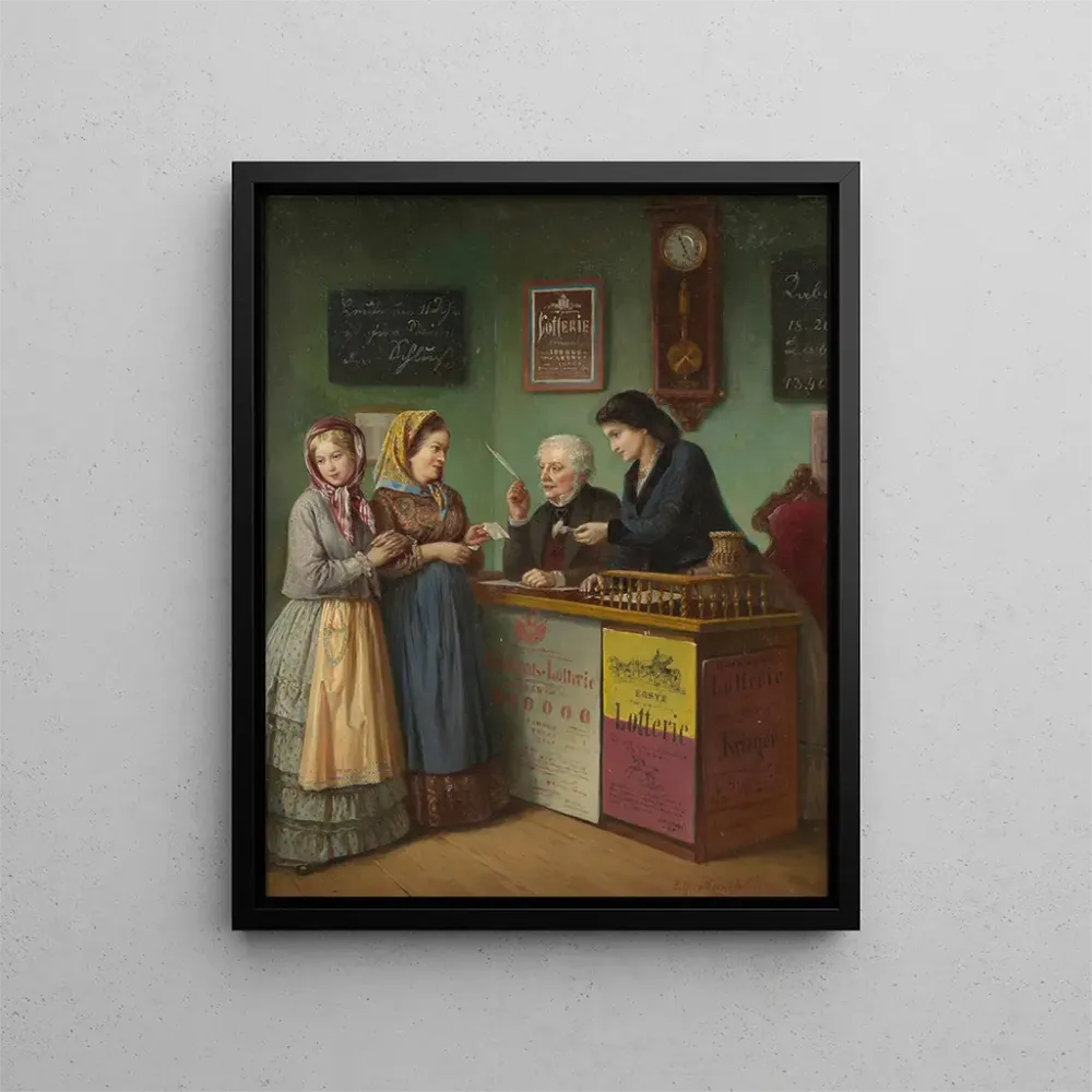 Maalaus Collection de loto - August Mansfeld | Taidetuloste