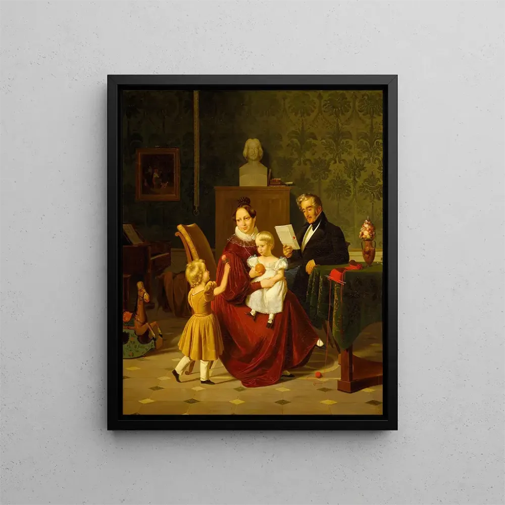 Maalaus Colonel et Mme Paulsen - Albert Kühler | Taidetuloste