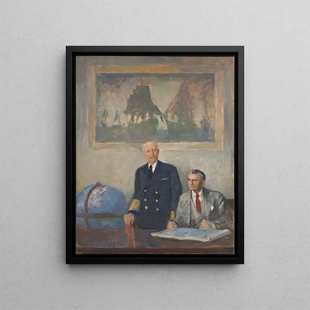Maalaus Le Commandement Suprême, panneau droit - Augustus Vincent Tack | Taidetuloste