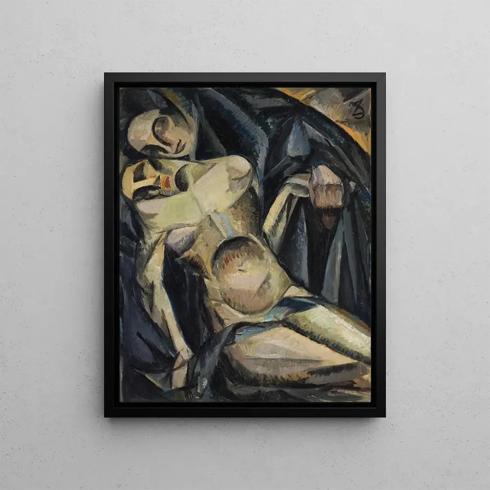 Maalaus Composition : Pietà - Jan Yznowski | Taidetuloste