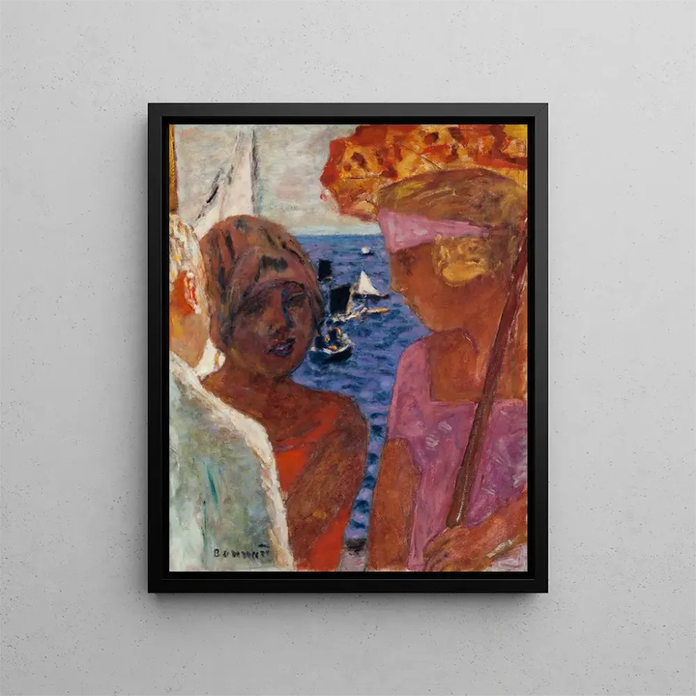 Maalaus Conversation à Arcachon - Pierre Bonnard | Taidetuloste